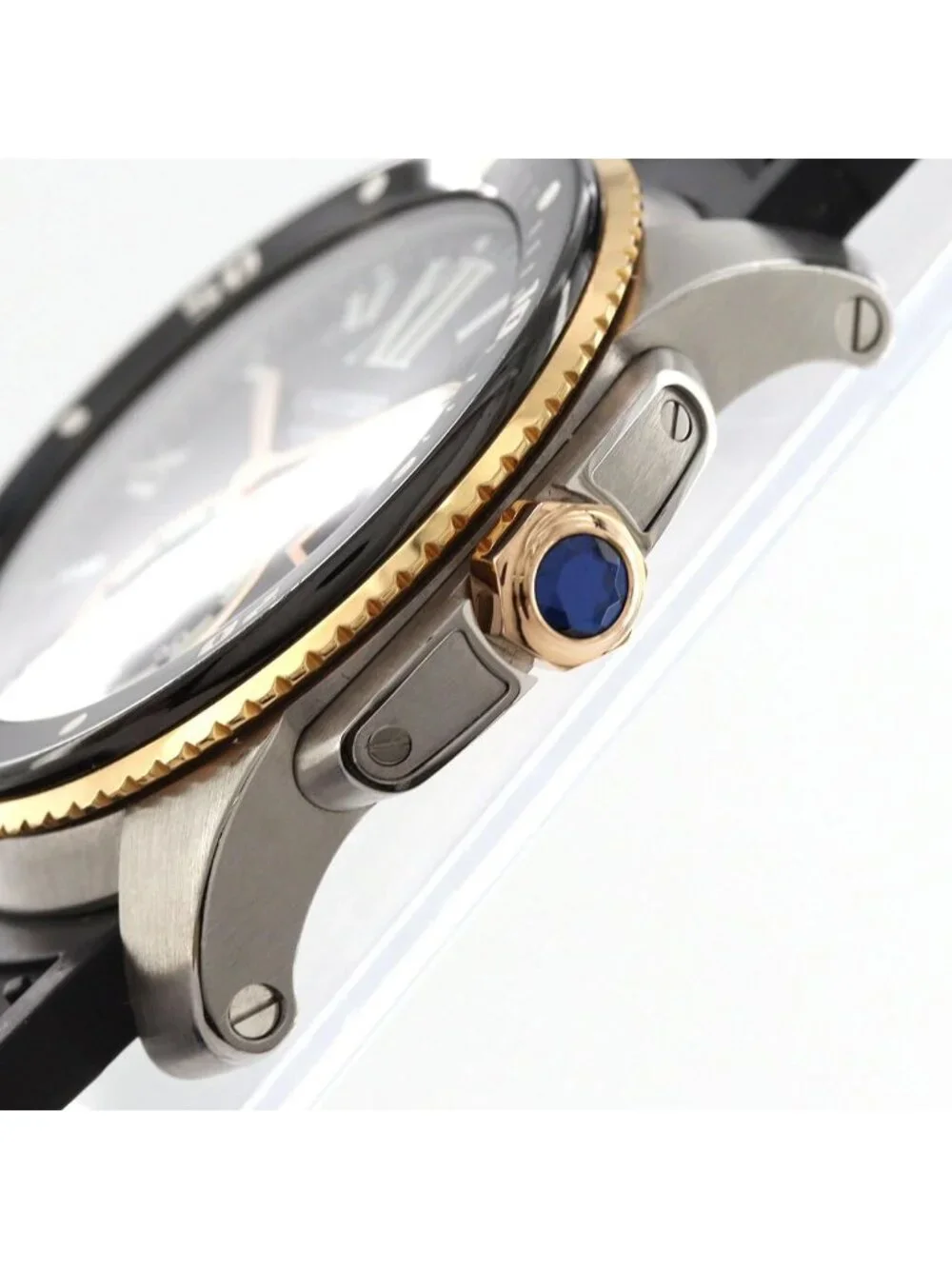 Cartier Calibre du Diver PG Stainless Steel Pink Gold Automatic